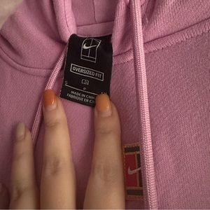 Pink Nike Sweatshirt Hoodie